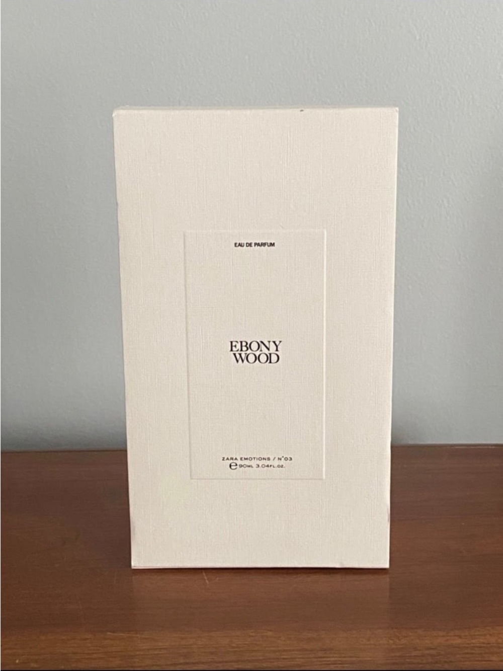 Zara Ivory Ebony Wood Fragrance Perfume